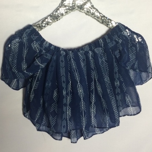 NastyGal Deserted crop top xs - Picture 3 of 4